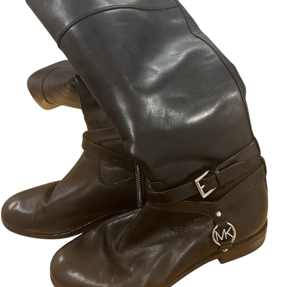 Michael Kors Black Over the Knee Boots